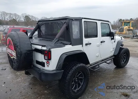 2015 Jeep Wrangler Unlimited Sport z USA, uszkodzony, nr VIN 1C4BJWDG1FL718017